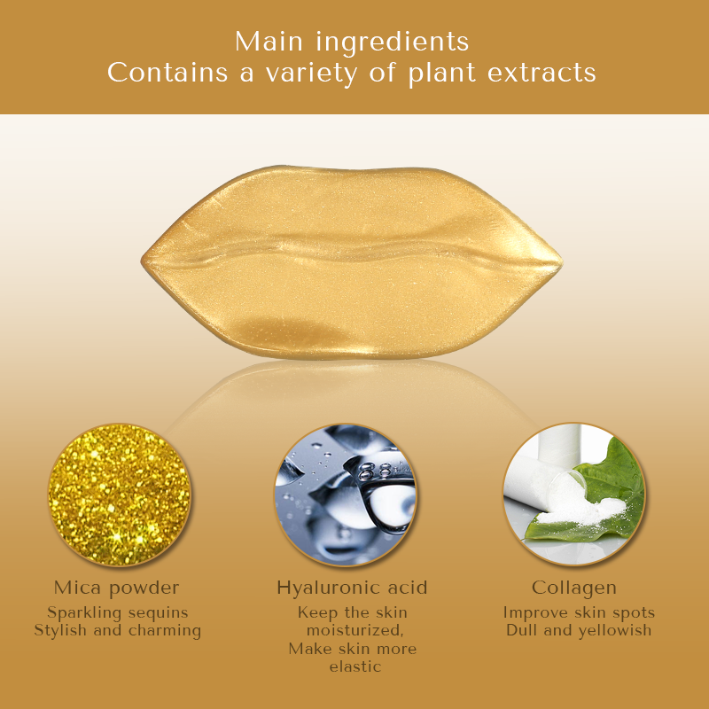 Golden Crystal Lip Mask - 2