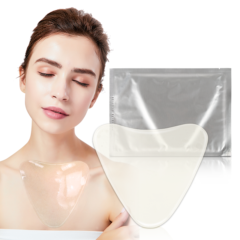 Heart Clear Crystal Chest Mask - 5