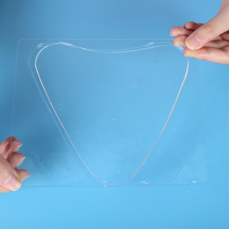 Heart Clear Crystal Chest Mask - 8