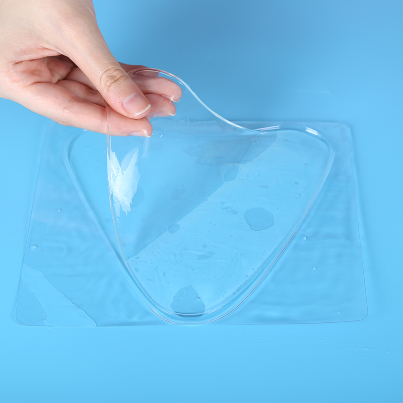 Heart Clear Crystal Chest Mask - 9