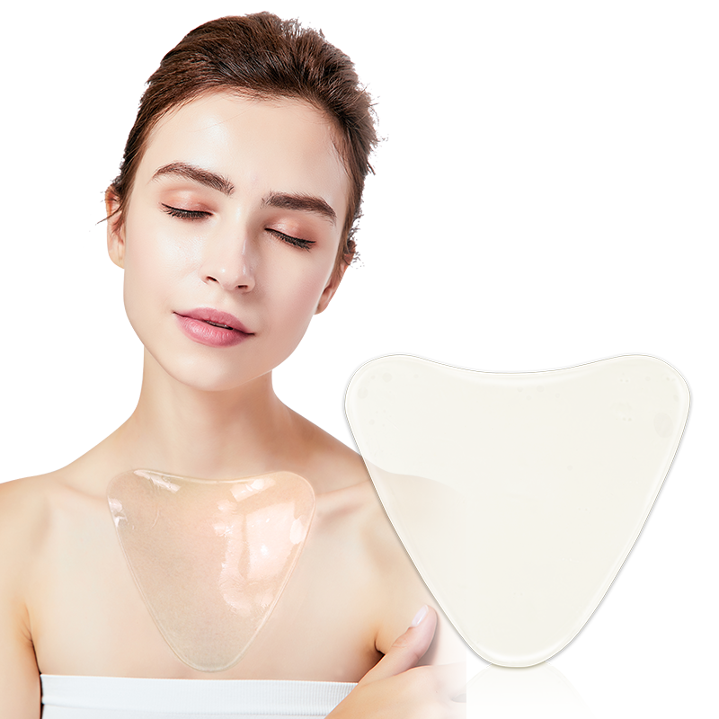 Heart Clear Crystal Chest Mask