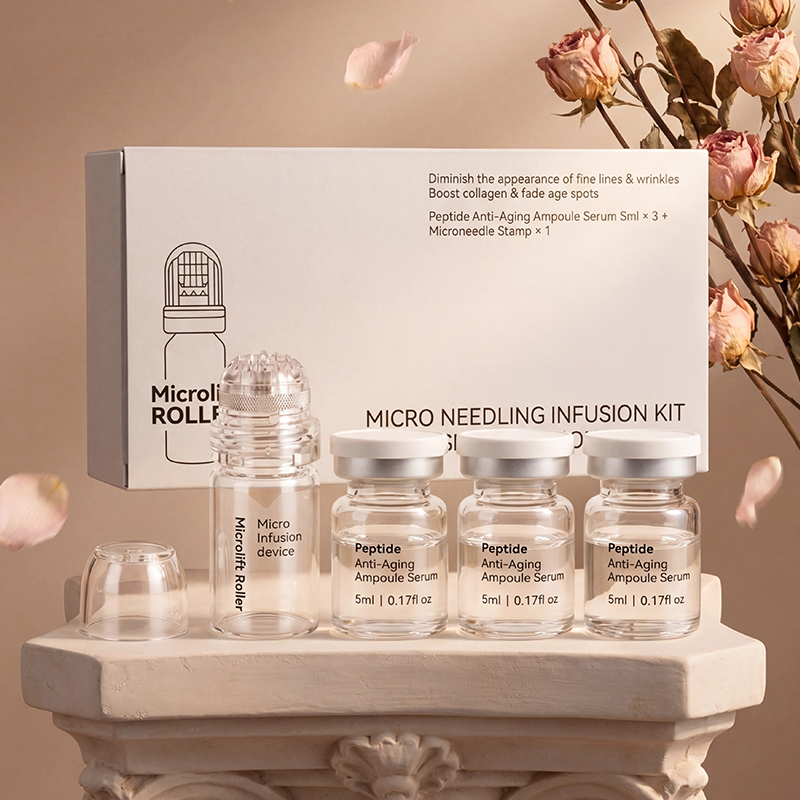 Niacinamide Peptide Anti-Aging Microlitre Serum Hydrolyzed Collagen Microlitre Kit - 2