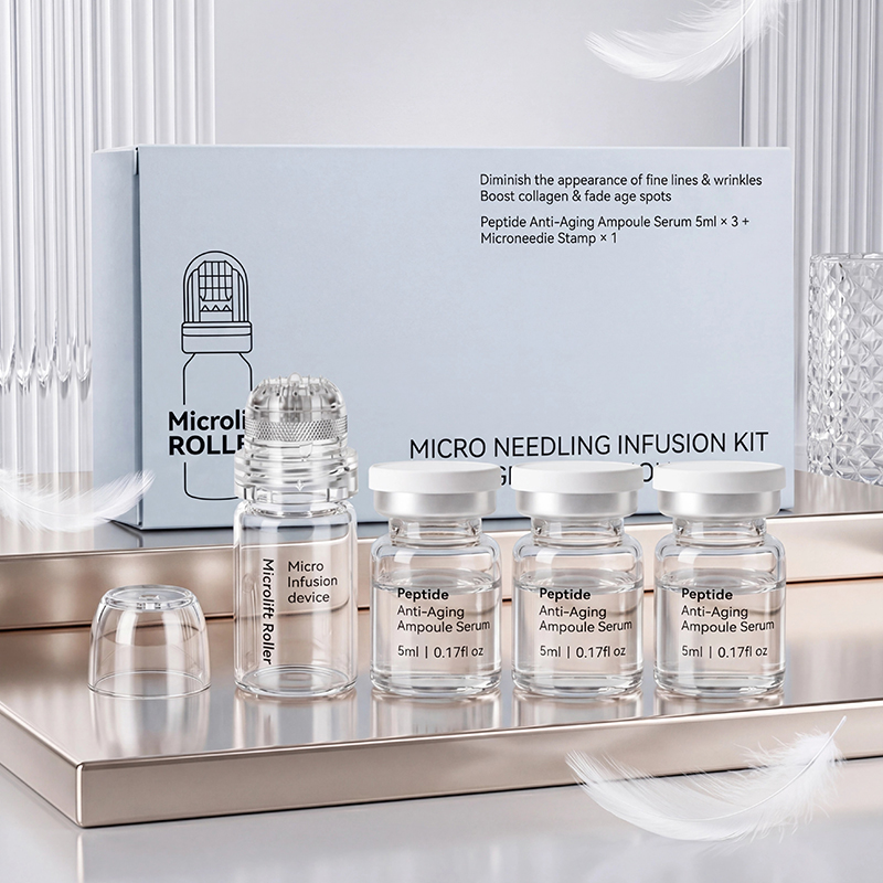 Niacinamide Peptide Anti-Aging Microlitre Serum Hydrolyzed Collagen Microlitre Kit - 3