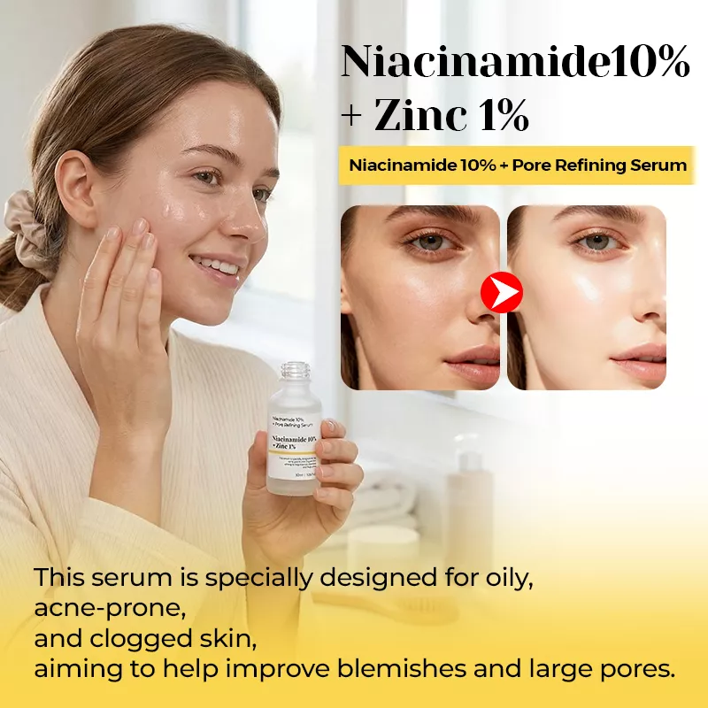 Sérum de Manutenção Facial com Niacinamida, Péptidos e AHA - 12