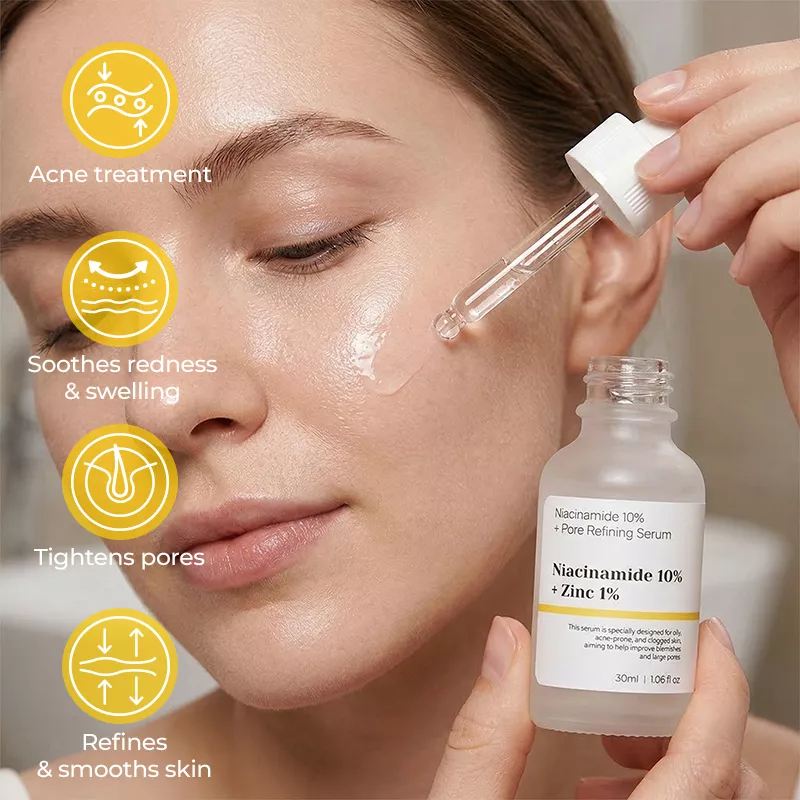 Sérum de Manutenção Facial com Niacinamida, Péptidos e AHA - 13