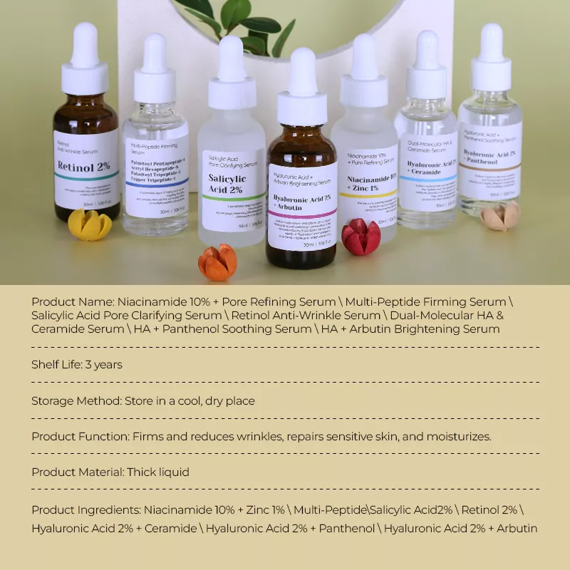 Sérum de Manutenção Facial com Niacinamida, Péptidos e AHA - 36