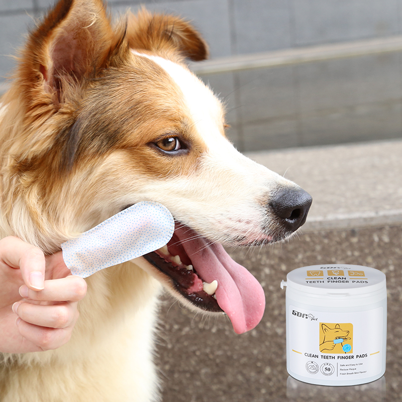 Pet Dental Finger Wipes - 2