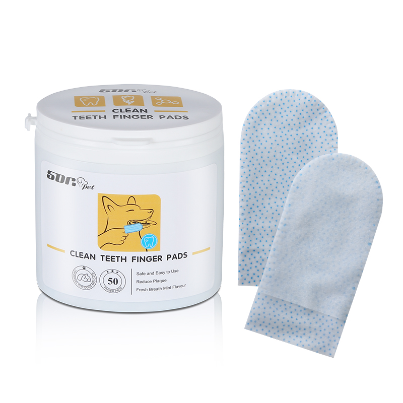 Pet Dental Finger Wipes - 4