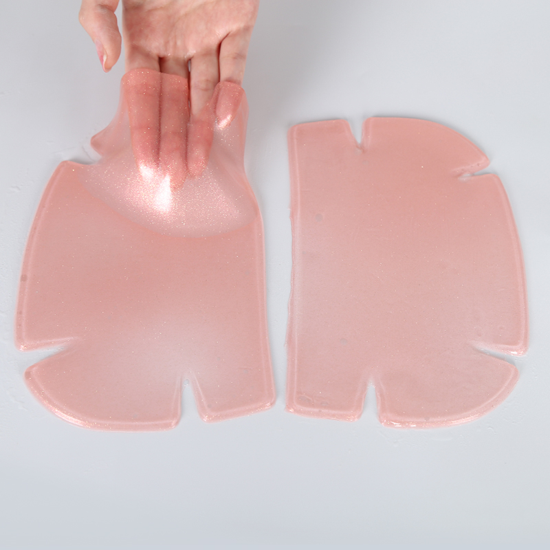 Pink Glitter Crystal Buttocks Mask - 13