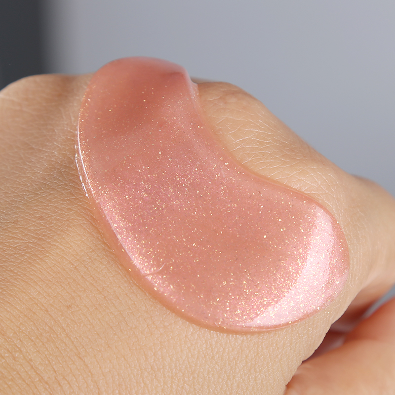 Pink Glitter Crystal Mask - 3