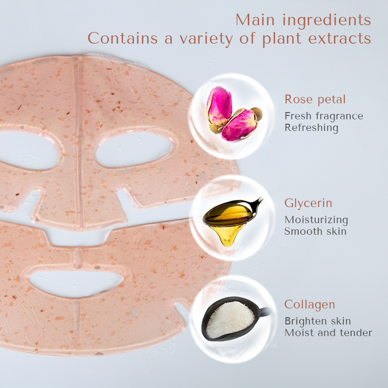 Rose Crystal Split-Face Mask - 9