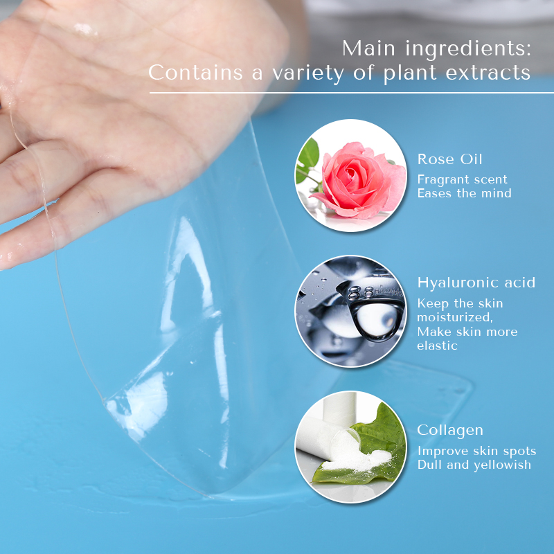 Thin Crystal Neck Mask - 4