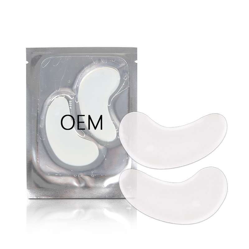 Thin White Crystal Eye Patches - 5