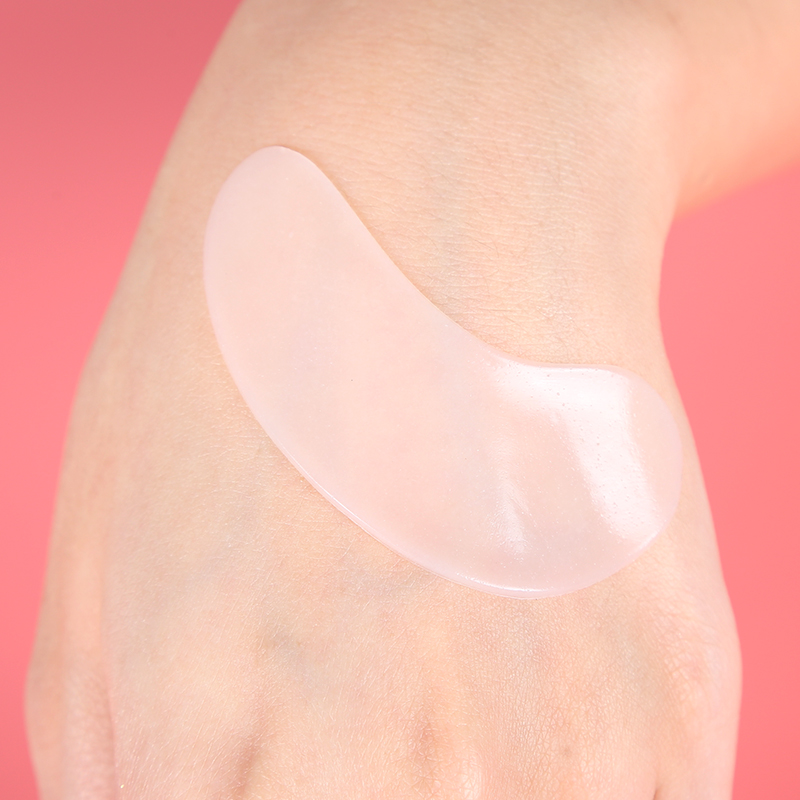 Thin White Crystal Eye Patches - 10