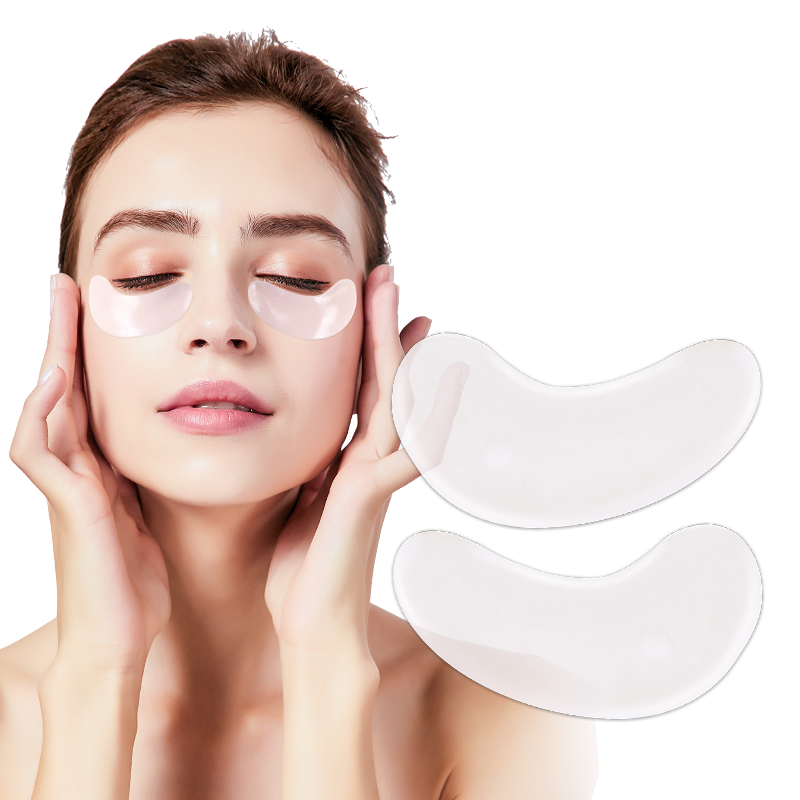 Thin White Crystal Eye Patches