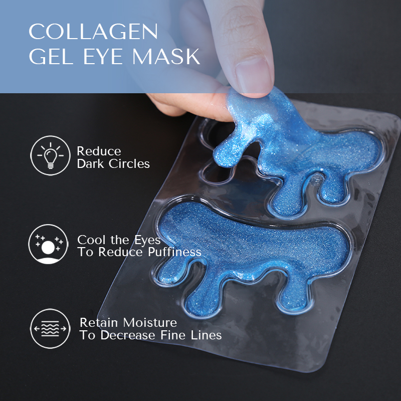 Water Drop Crystal Eye Patches - 10