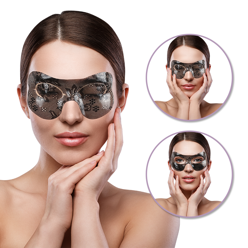 White Lace Eye Mask