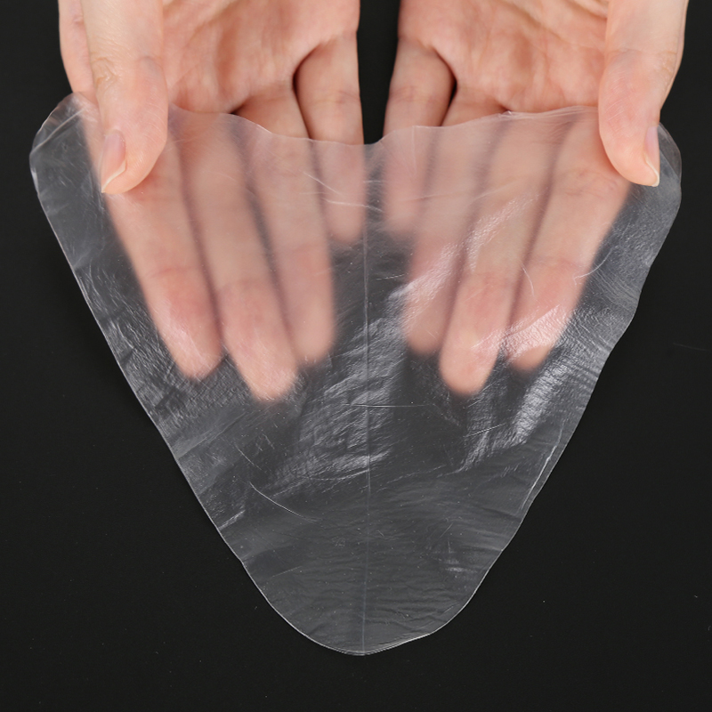 White to Clear Chest Mask - 5
