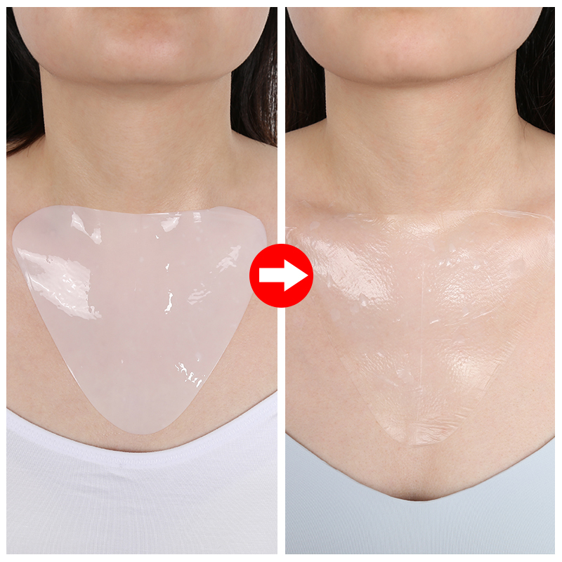 White to Clear Chest Mask - 10