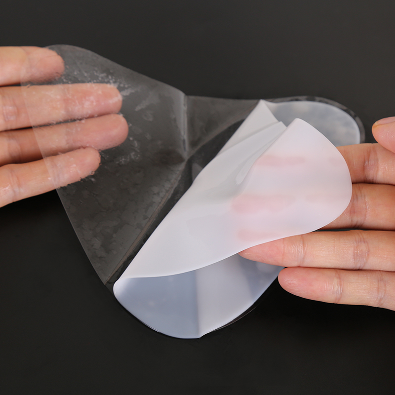 White to Clear Chest Mask - 11