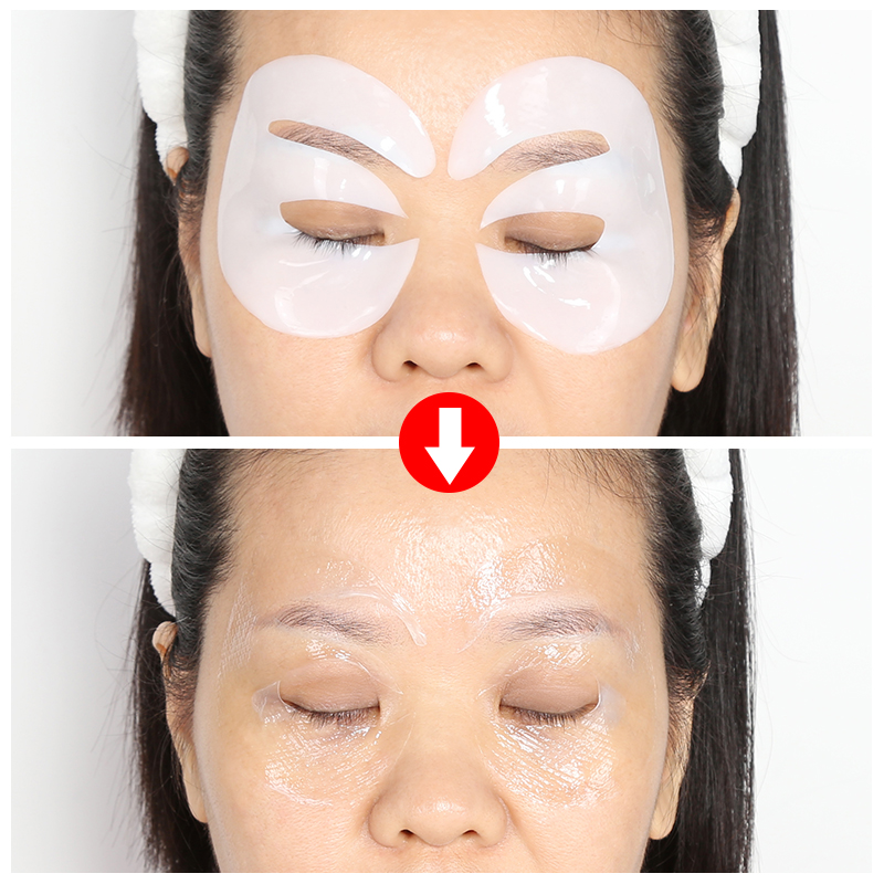 White to Clear E-Type Eye Mask - 16