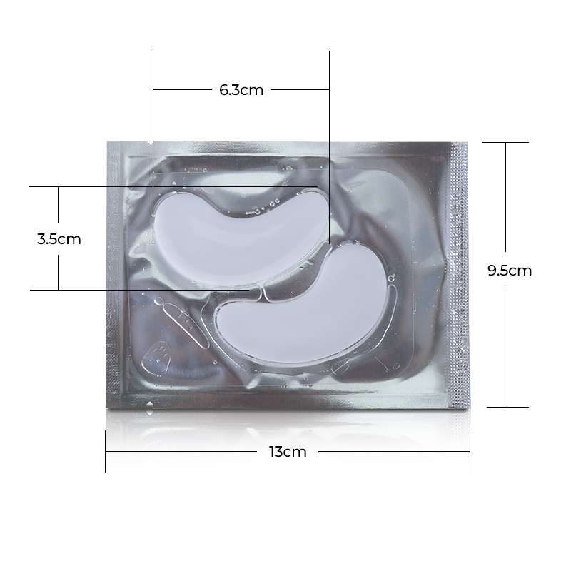 White to Clear Eye Mask - 3