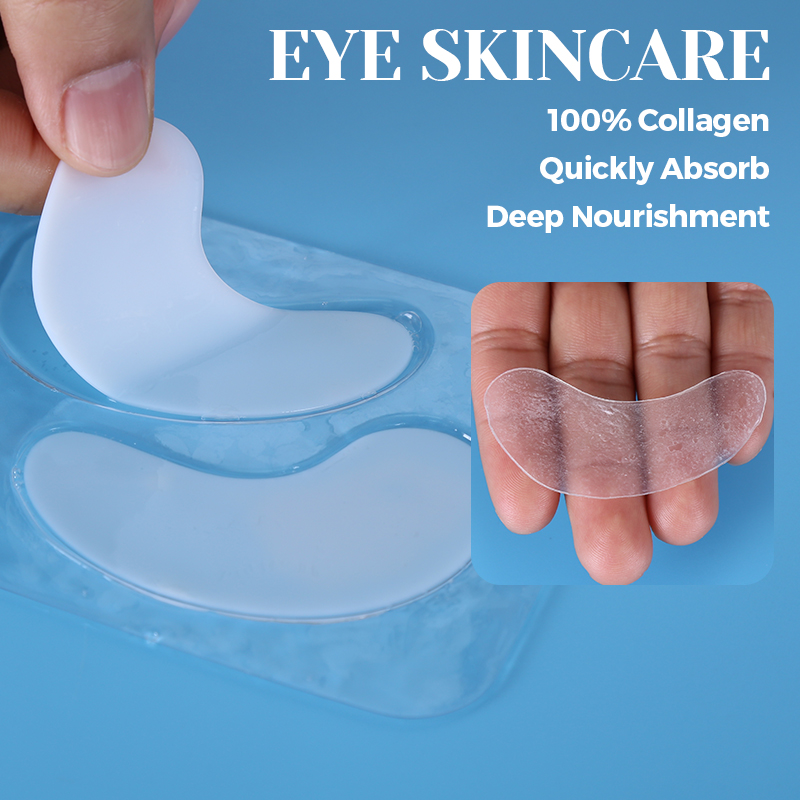 White to Clear Eye Mask - 10
