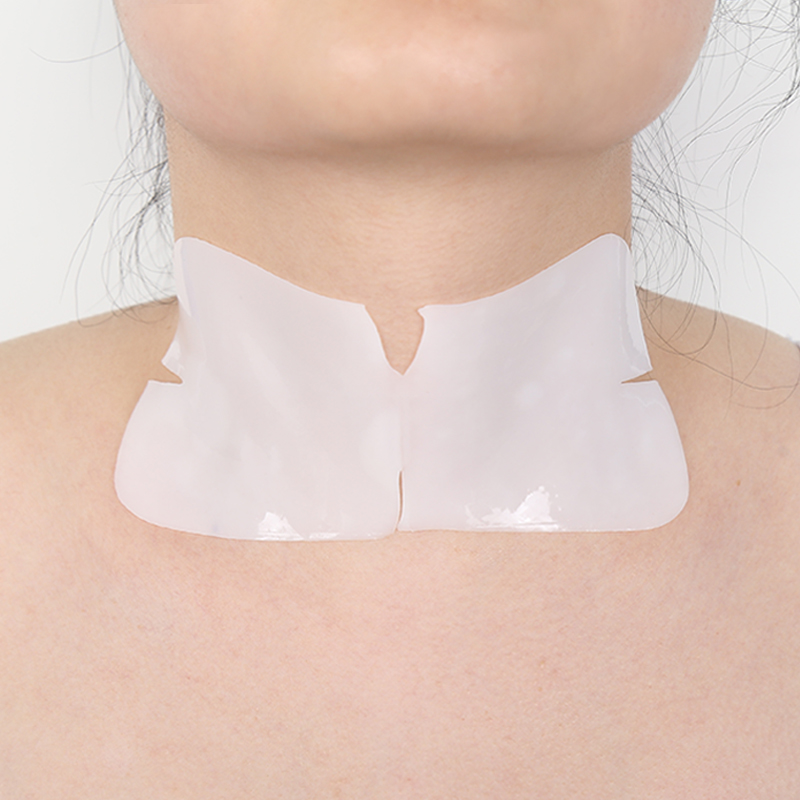 White to Clear Neck Mask (Separate) - 3