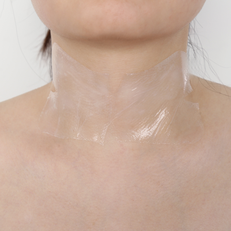 White to Clear Neck Mask (Separate) - 4