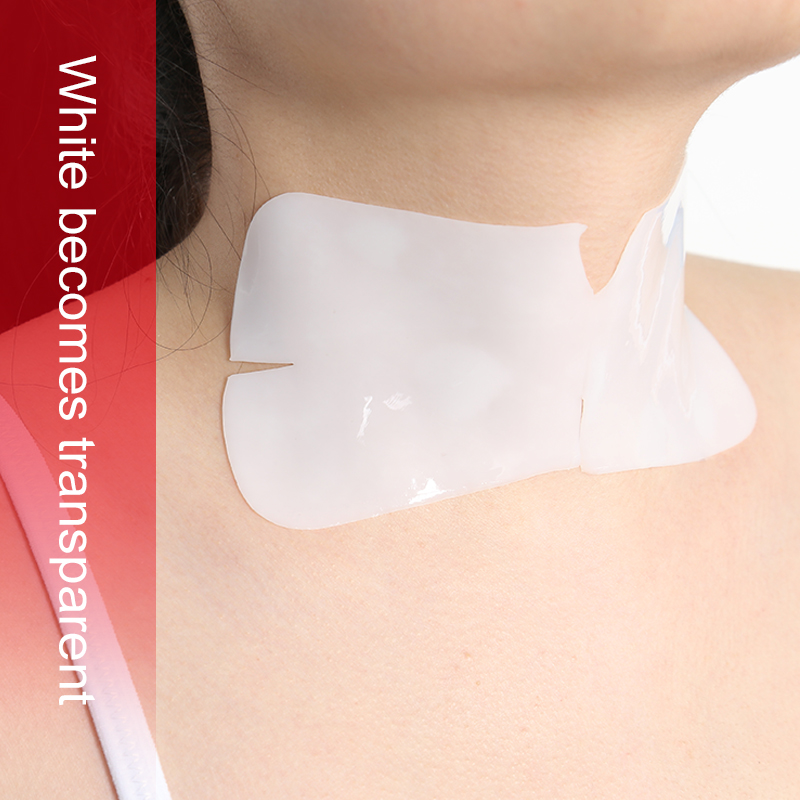 White to Clear Neck Mask (Separate) - 7