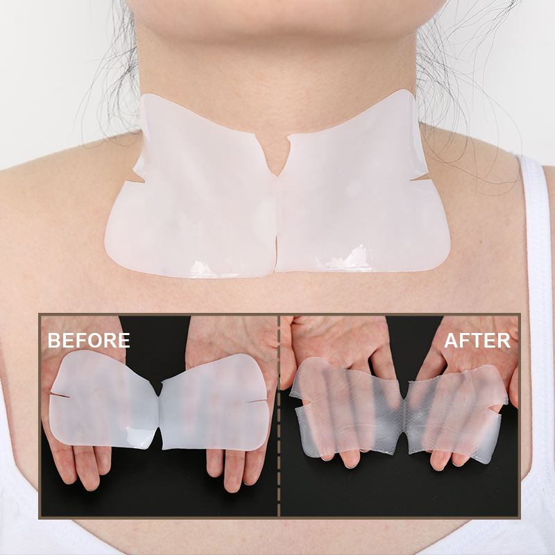 White to Clear Neck Mask (Separate) - 8