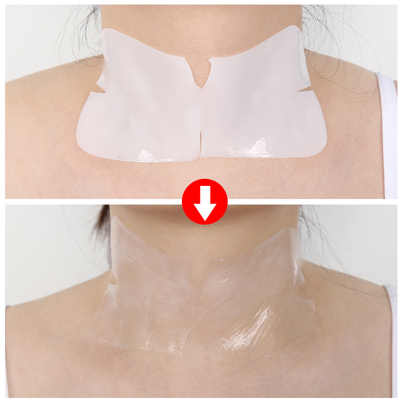White to Clear Neck Mask (Separate) - 12