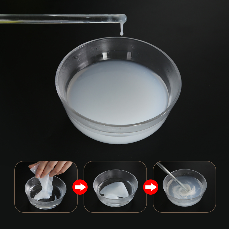 White to Clear Neck Mask (Single) - 10