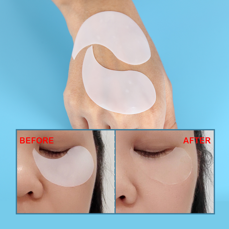 White to Clear Taiji Eye Patches - 7
