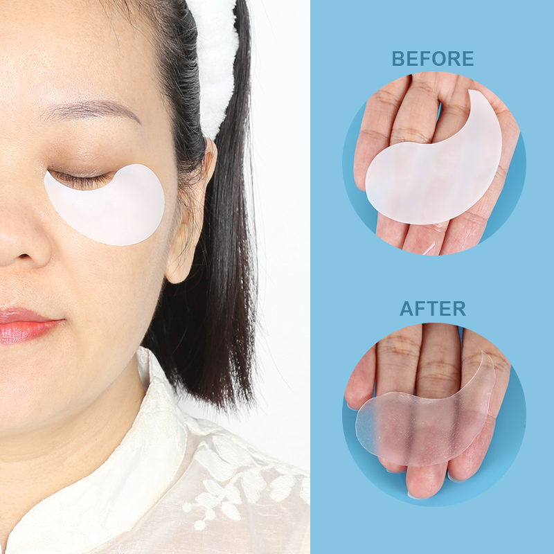 White to Clear Taiji Eye Patches - 8
