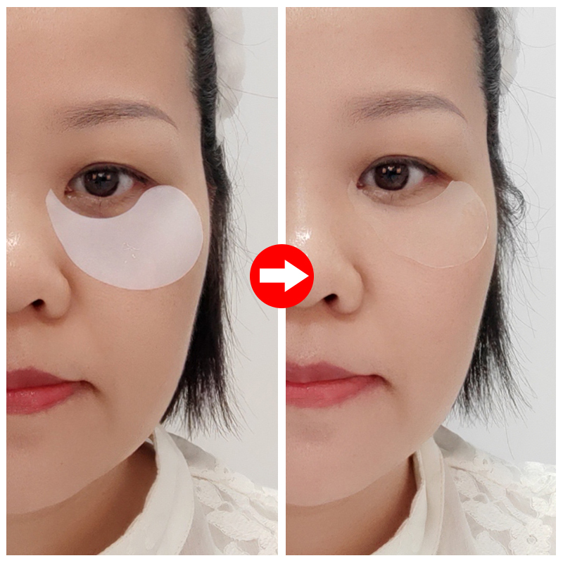White to Clear Taiji Eye Patches - 11