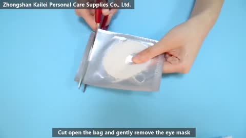 Bio-Cellulose Eye Mask — Product Film