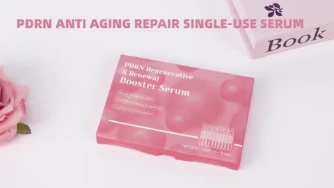 PDRN Single-Dose Serum — Product Film